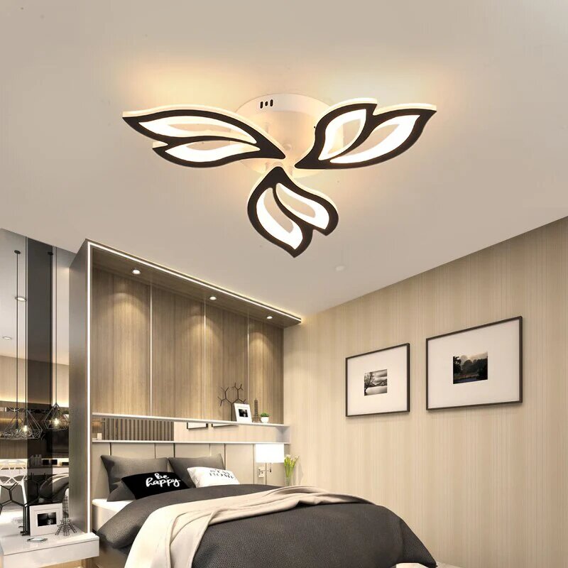 Lustra LED cu Telecomanda, 72W, 3 tipuri de lumina, Alb