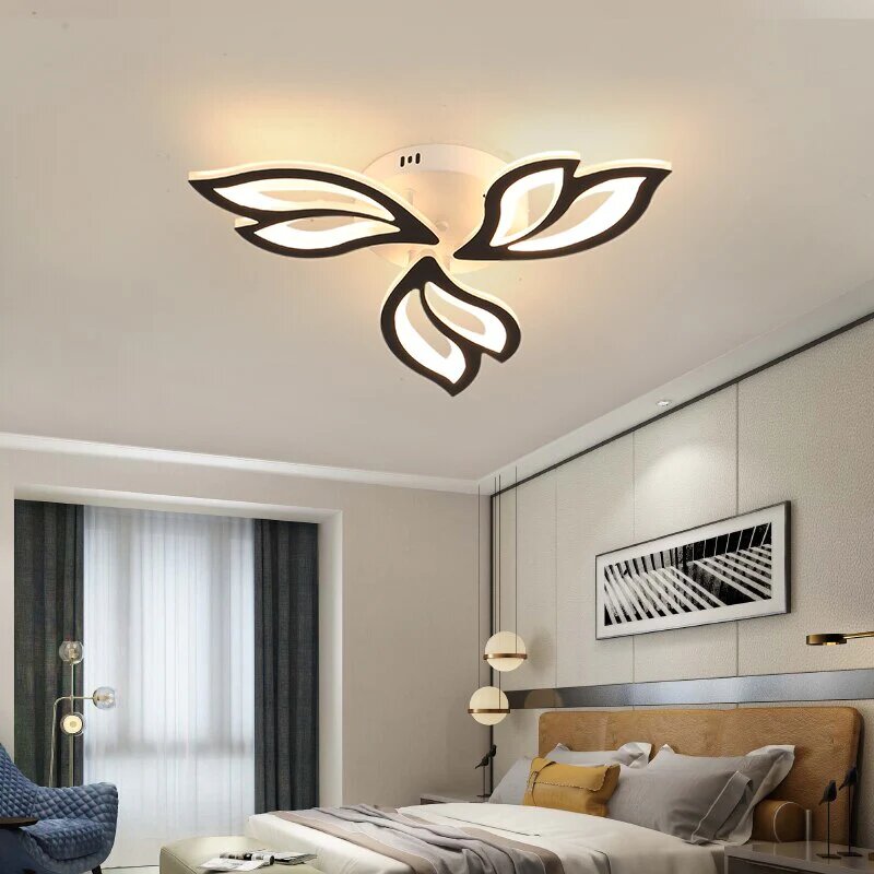 Lustra LED cu Telecomanda, 72W, 3 tipuri de lumina, Alb