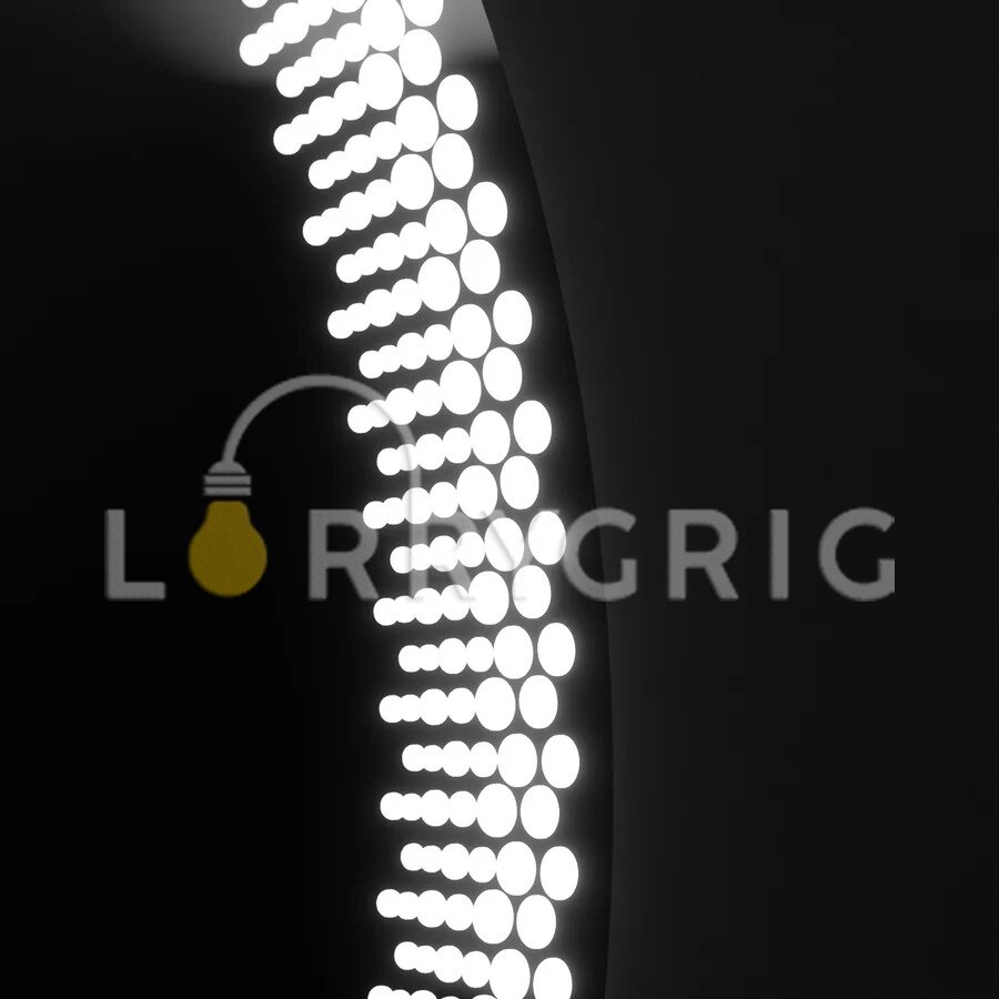 Oglinda LED Rotunda 60cm, cu Dezaburire si Touch