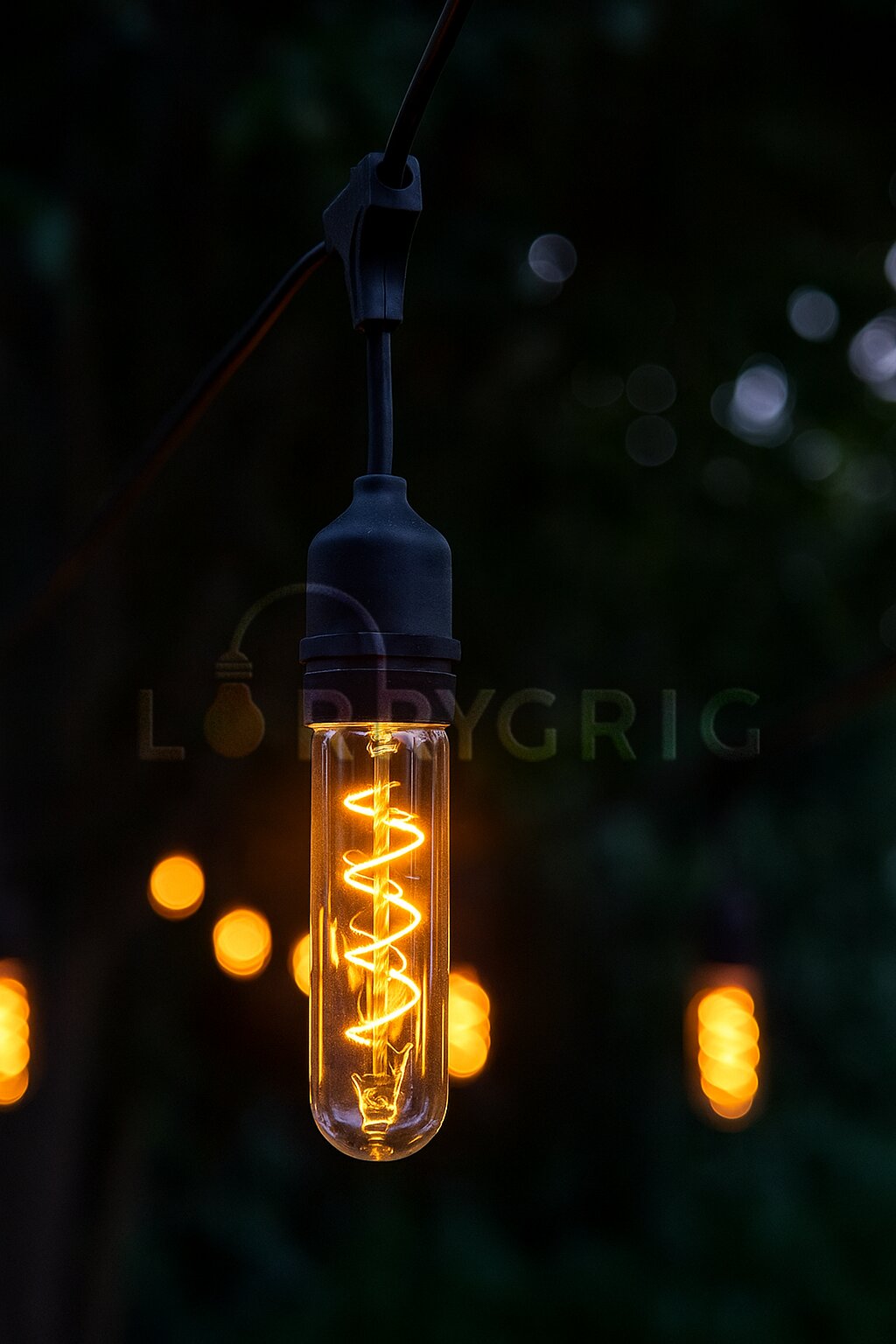 Bec LED Filament model T30x185, 4W, E27