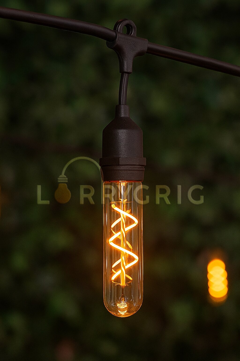 Bec LED Filament model T30x185, 4W, E27