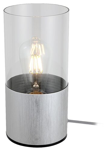 Lampa de masa Zelkova, 1 x E27, aluminiu slefuit