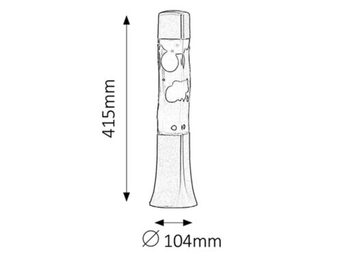 Lampa Marshal, 1 x E14, argintiu