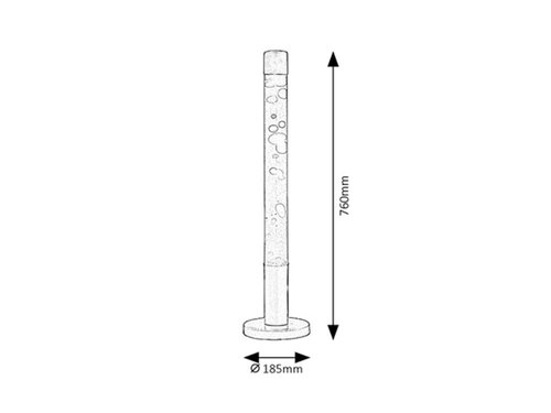 Lampa Dovce, 1 x E14, argintiu
