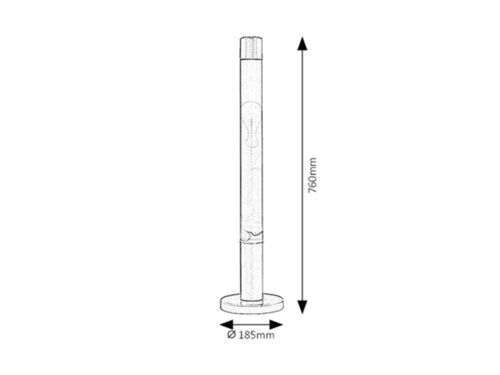 Lampa Dovce, 1 x E14