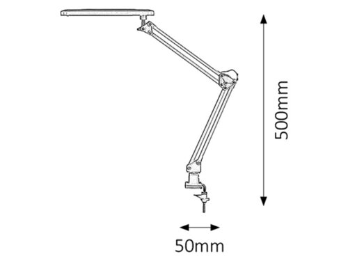 Lampa de birou Raul LED, 6W, 350lm, lumina neutra  (4000K)