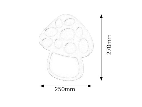 Lampa Babette LED, 18W, 1080lm, lumina neutra (4000K)