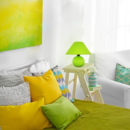 Veioza Ariel, 1 x E14, verde