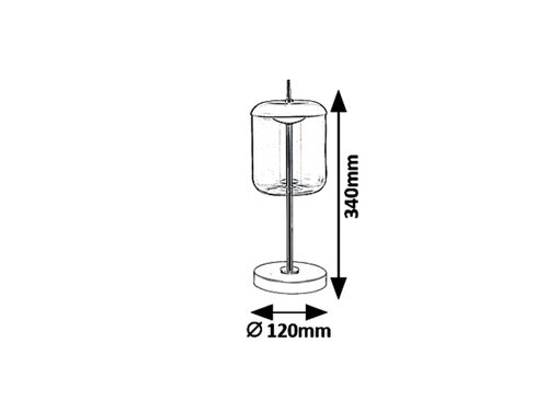 Veioza Delice LED, 6W, 480lm, lumina neutra (4000K)