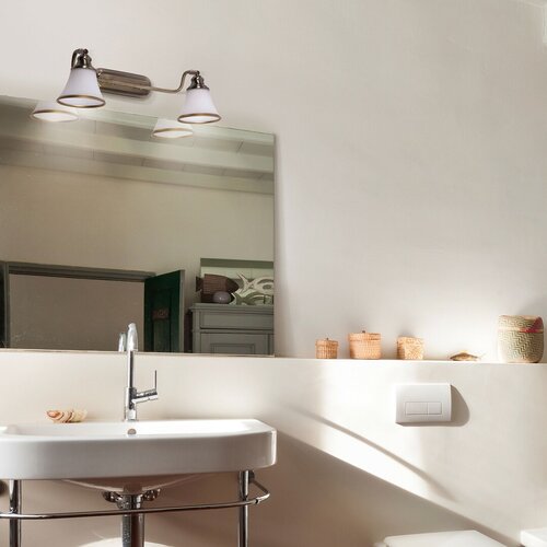 Spot Grando, 2 x E14, bronz
