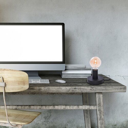Lampa de masa Bowie, 1 x E27, negru