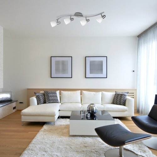 Spot Harmony Lux, 4 x E14, crom satin