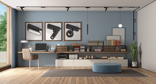 Spot LED LiTrack Spot01W, 6W, 500lm, lumina calda (3000K)
