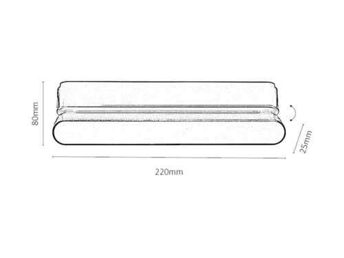 Lampa LED LiTrack Line14N, 12W, 630lm, lumina neutra (4000K)