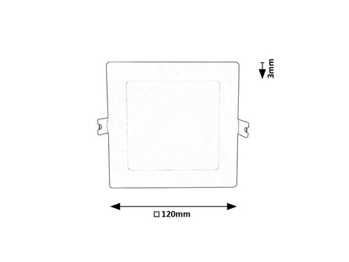 Spot Shaun2 LED, 6W, 470lm, lumina calda (3000K), IP20