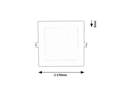 Spot Shaun2 LED, 12W, 820lm, lumina neutra (4000K), IP20