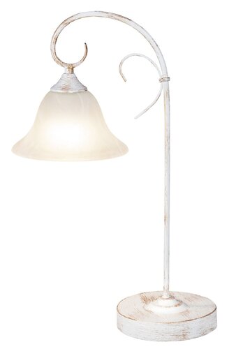 Lampa de masa Katherine, 1 x E27, alb antichizat