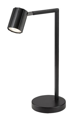 Lampa de birou Karter, 1 x GU10, negru mat