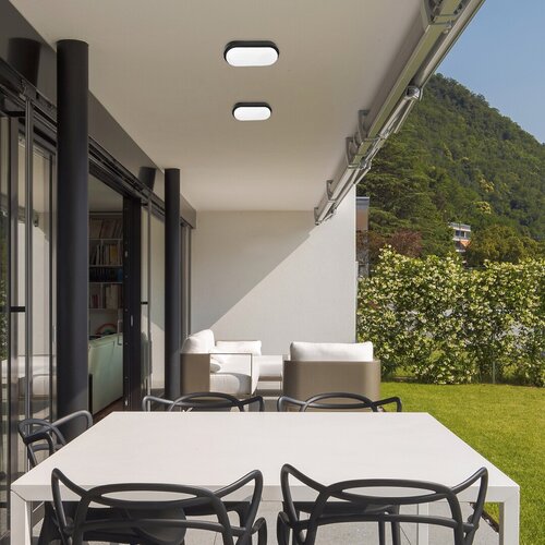 Plafoniera Hort LED, 15W, 1100lm, lumina neutra (4000K), IP54