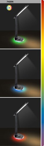 Lampa de birou Jacey, 6W, 480lm, lumina reglabila (3000K - 5000K)