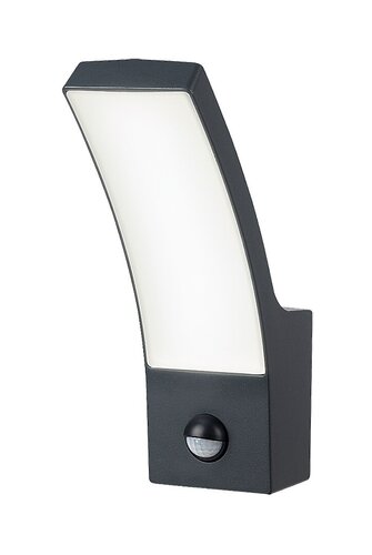 Aplica Palanga LED cu senzor de miscare, 12W, 800lm, lumina calda (3000K), IP44