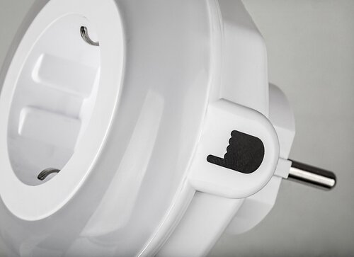 Lampa Abel LED, 0.54W, RGB, lumina calda (3000K), Alb