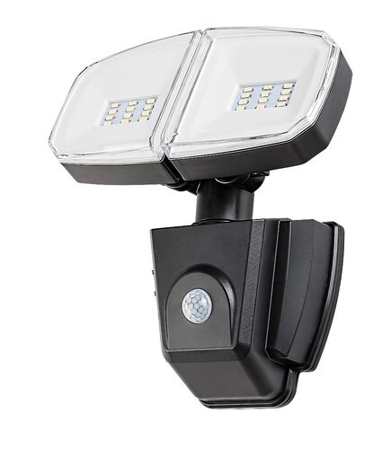 Lampa Zlarin LED cu senzor de miscare, 12W, 700lm, lumina neutra (4000K), IP44