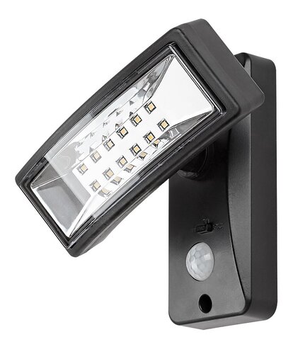 Lampa Valpovo LED cu senzor de miscare, 2.4W, 250lm, lumina neutra (4000K), IP44