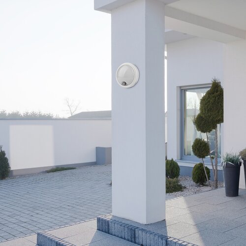 Aplica Hitura LED cu senzor de miscare, 15W, 1350lm, lumina neutra (4000K), IP54