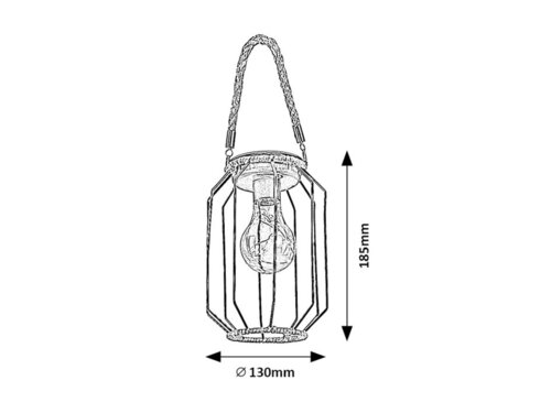Lampa Sluis LED, 0.2W, 3lm, lumina calda (3000K), IP44