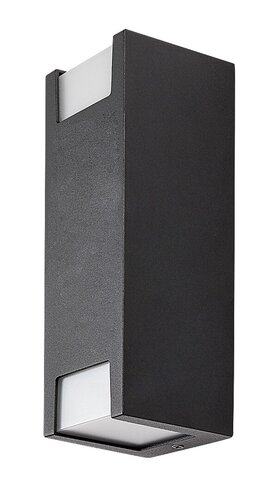 Aplica Cernon, 2 x GU10, negru, IP44