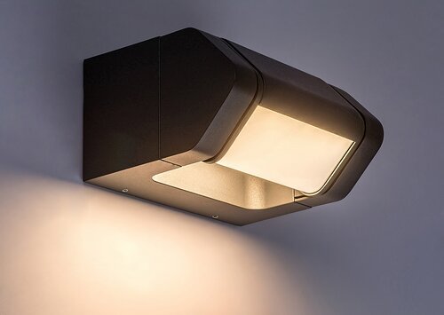 Aplica Medna LED, 8W, 530lm, lumina calda (3000K), IP54