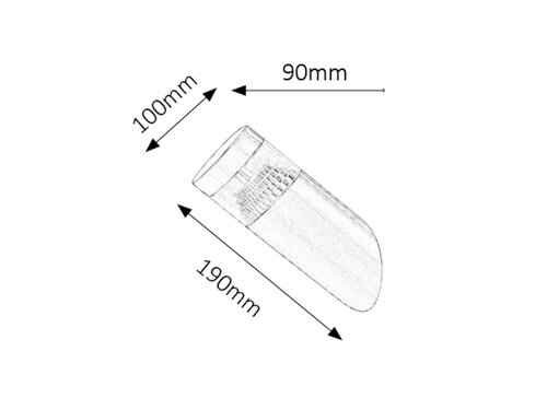 Aplica Detroit LED, 6W, 450lm, lumina neutra (4000K), IP44