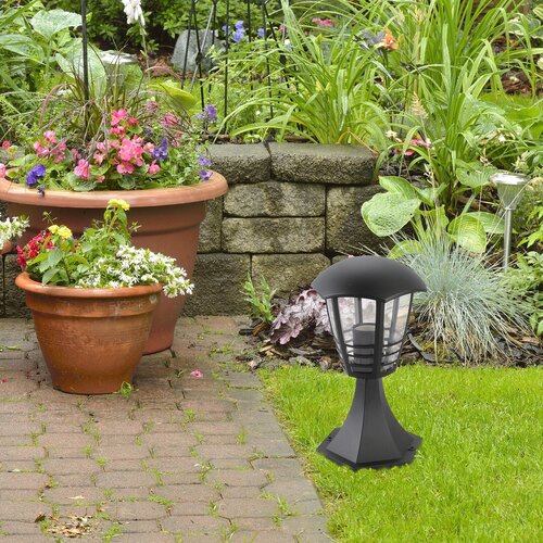 Lampadar Marseille, 1 x E27, negru, IP44