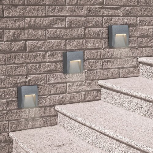 Aplica Trento LED, 3W, 100lm, lumina neutra (4000K), IP65