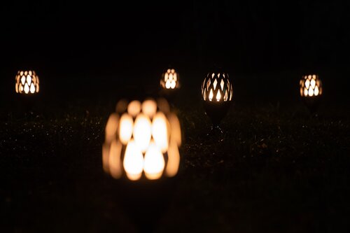 Lampa Flamenco LED, 5W, 6lm, lumina reglabila (1500K - 1900K), IP65