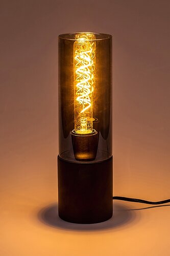 Veioza Ronno, 1 x E27, Negru