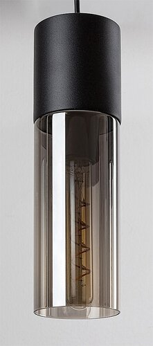 Lustra Suspendata Ronno, 3 x E27, Negru