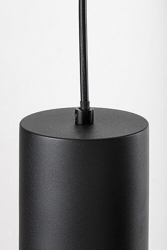 Lustra Suspendata Ronno, 3 x E27, Negru