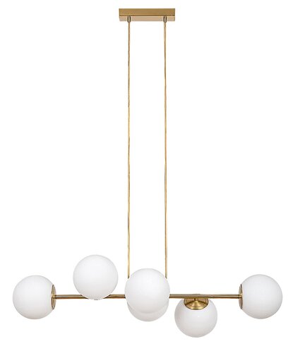 Lustra Suspendata Kiara Premium, 6 x E27, Auriu