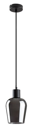 Lustra Suspendata Florian, 1 x E27, Negru