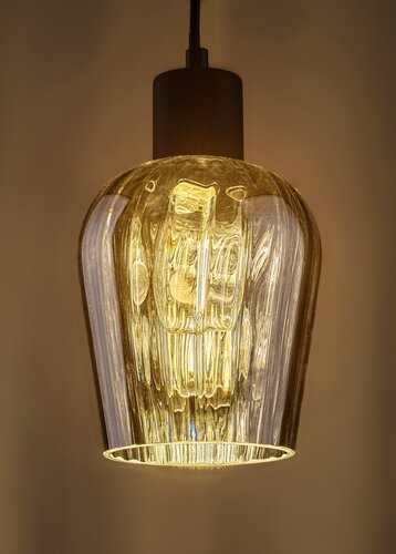 Lustra Suspendata Florian, 1 x E27, Negru