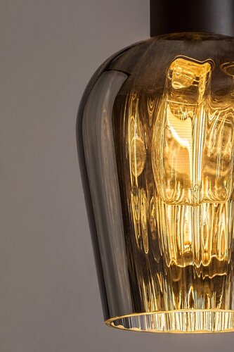 Lustra Suspendata Florian, 1 x E27, Negru