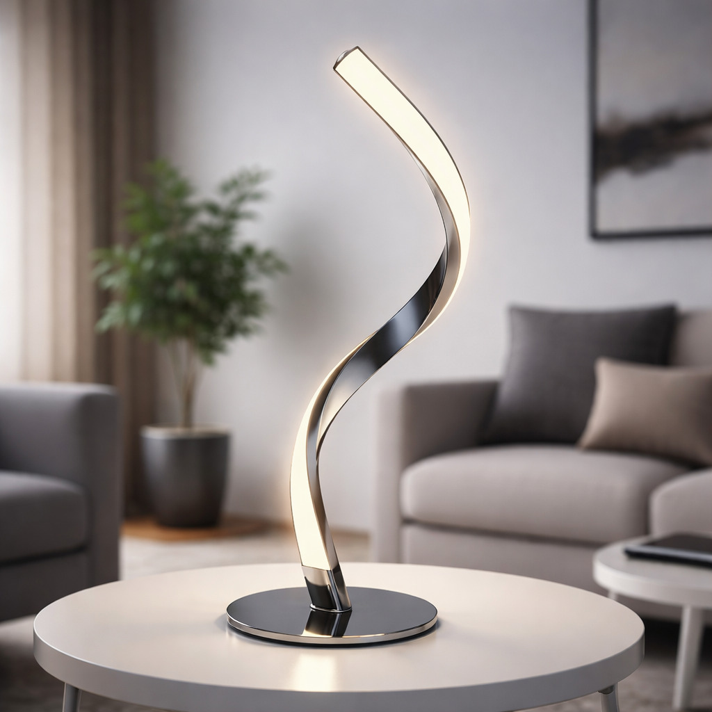 Veioza Azula LED, 3W, lumina neutra, Chrome