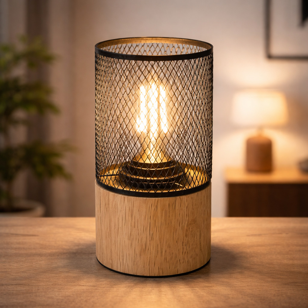 Lampa de masa Callum, 1 x E27, Maro