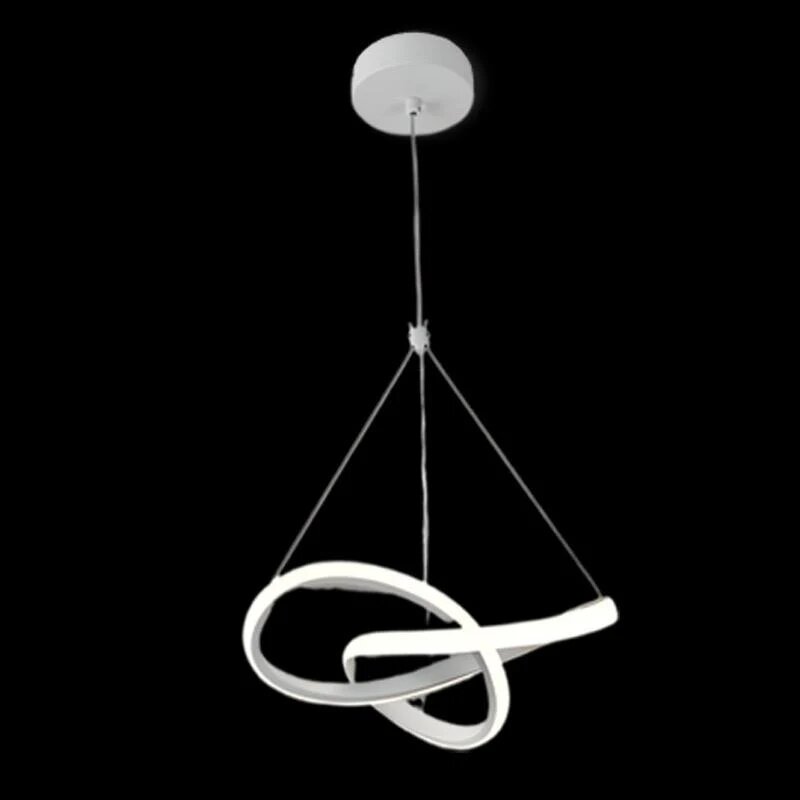 Pendul LED, 28W, 3 tipuri de lumina, Alb
