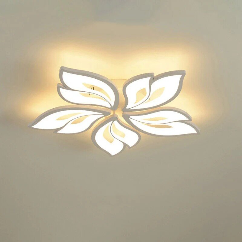 Lustra LED cu Telecomanda, 120W, 3 tipuri de lumina, Alb