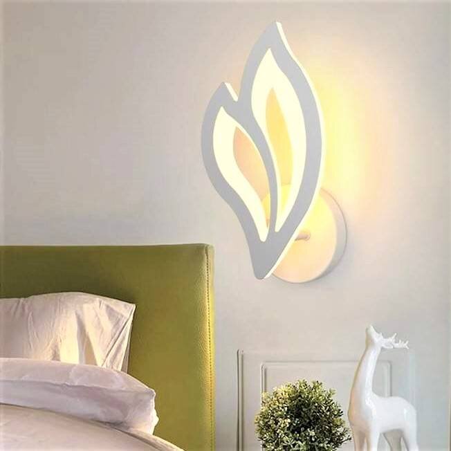 Aplica LED, 24W, 3 tipuri de lumina, Alb