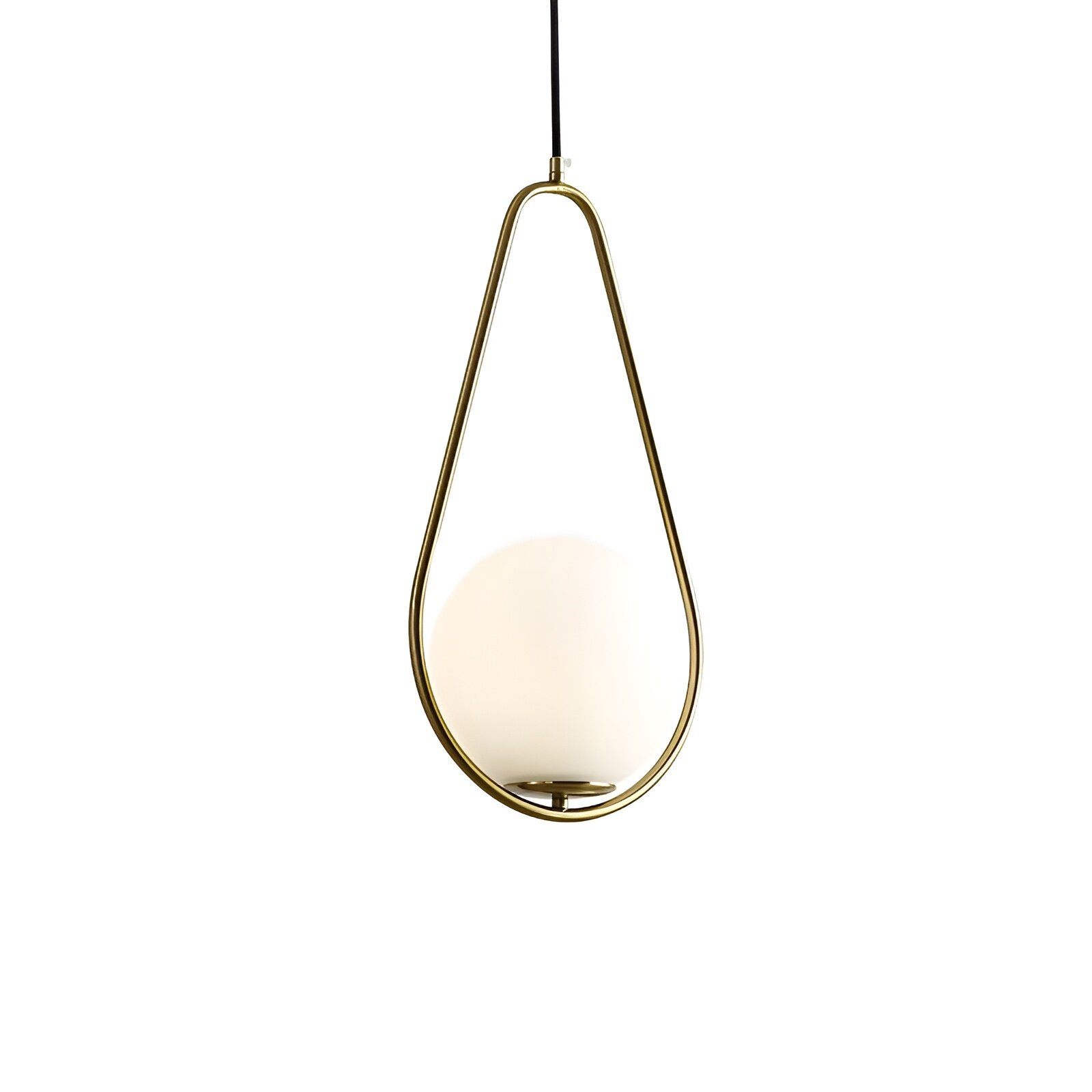 Pendul cu abajur, 1 x E14, Auriu