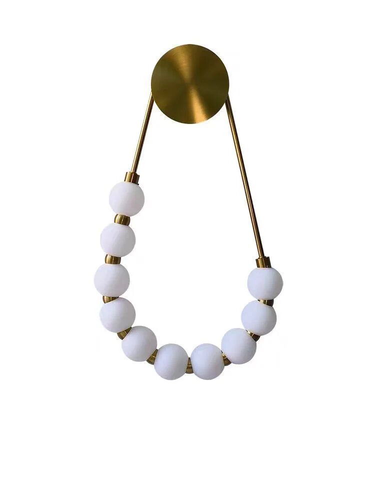 Aplica LED, 60W, 3 tipuri de lumina, Auriu